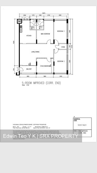 Blk 224 Simei Street 4 (Tampines), HDB 5 Rooms #178510192